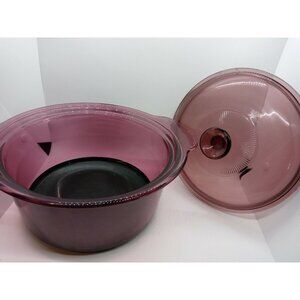 Corning CRANBERRY VISIONS 3.5 L Dutch Oven